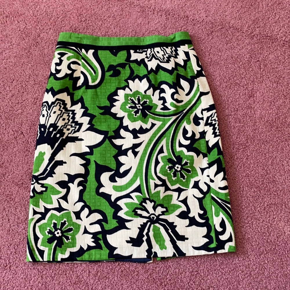 Milly patterned skirt